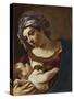 Madonna and Child-Guercino-Stretched Canvas