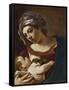 Madonna and Child-Guercino-Framed Stretched Canvas