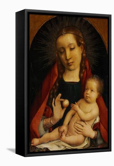 Madonna and Child-Jan Provost-Framed Stretched Canvas