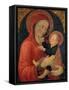 Madonna and Child-Jacopo Bellini-Framed Stretched Canvas