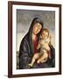 Madonna and Child-Giovanni Bellini-Framed Giclee Print