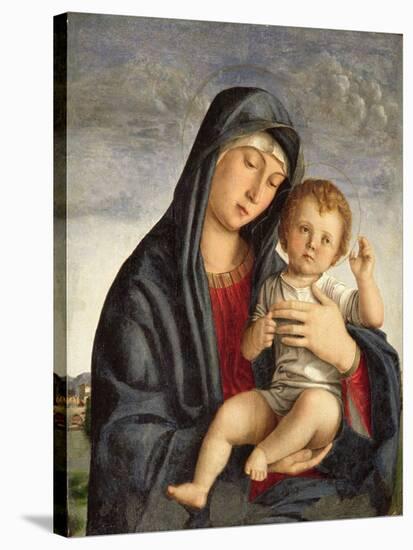 Madonna and Child-Giovanni Bellini-Stretched Canvas