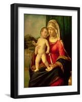 Madonna and Child-Giovanni Battista Cima Da Conegliano-Framed Giclee Print