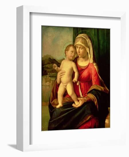 Madonna and Child-Giovanni Battista Cima Da Conegliano-Framed Giclee Print
