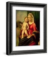 Madonna and Child-Giovanni Battista Cima Da Conegliano-Framed Giclee Print