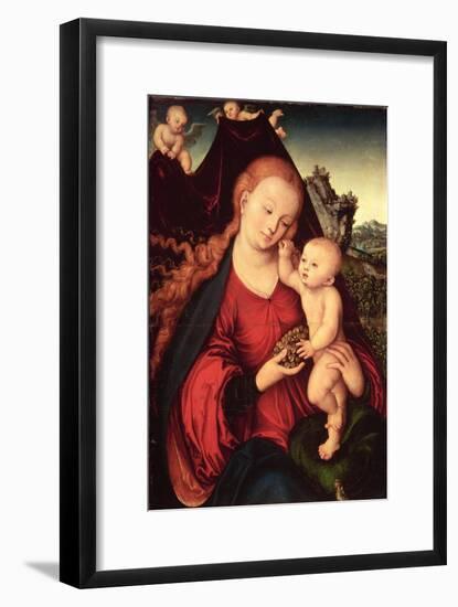 Madonna and Child-Lucas Cranach the Elder-Framed Giclee Print