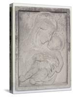 Madonna and Child-Donatello-Stretched Canvas