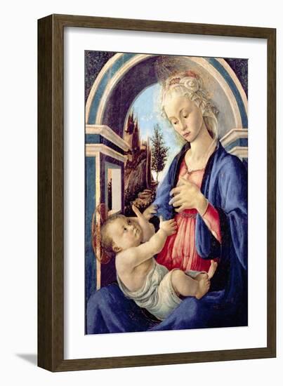 Madonna and Child-Sandro Botticelli-Framed Giclee Print