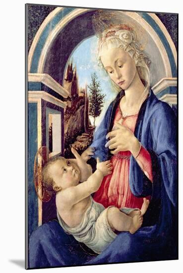 Madonna and Child-Sandro Botticelli-Mounted Giclee Print