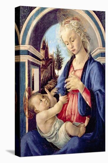 Madonna and Child-Sandro Botticelli-Stretched Canvas