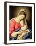 Madonna and Child-Giovanni Battista Salvi da Sassoferrato-Framed Giclee Print