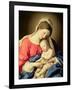 Madonna and Child-Giovanni Battista Salvi da Sassoferrato-Framed Giclee Print