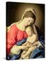 Madonna and Child-Giovanni Battista Salvi da Sassoferrato-Stretched Canvas