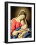 Madonna and Child-Giovanni Battista Salvi da Sassoferrato-Framed Premium Giclee Print