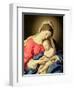 Madonna and Child-Giovanni Battista Salvi da Sassoferrato-Framed Giclee Print