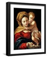 Madonna and Child-Sisto Badalocchio-Framed Giclee Print