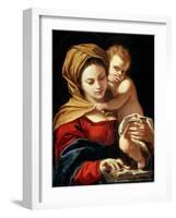 Madonna and Child-Sisto Badalocchio-Framed Giclee Print