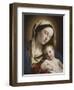 Madonna and Child-Giovanni Battista Salvi da Sassoferrato-Framed Giclee Print