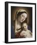 Madonna and Child-Giovanni Battista Salvi da Sassoferrato-Framed Giclee Print