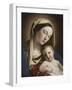 Madonna and Child-Giovanni Battista Salvi da Sassoferrato-Framed Giclee Print