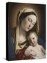 Madonna and Child-Giovanni Battista Salvi da Sassoferrato-Stretched Canvas