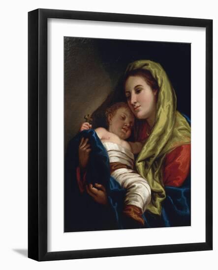 Madonna and Child-Lattanzio Querena-Framed Giclee Print