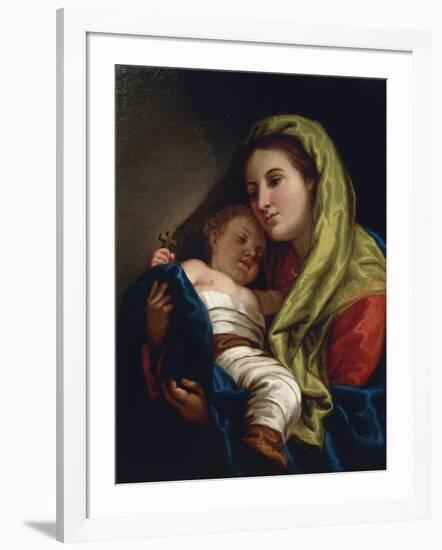 Madonna and Child-Lattanzio Querena-Framed Giclee Print