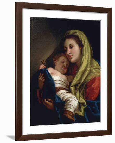 Madonna and Child-Lattanzio Querena-Framed Giclee Print