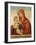 Madonna and Child-Giovanni Bellini-Framed Giclee Print