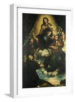 Madonna and Child-Giulio Campi-Framed Giclee Print