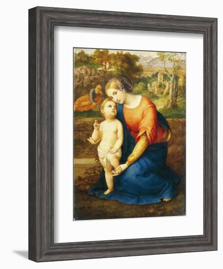 Madonna and Child-Antonio Bianchini-Framed Giclee Print