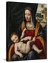 Madonna and Child-Bernardino Luini-Stretched Canvas