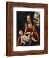 Madonna and Child-Bernardino Luini-Framed Giclee Print