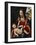 Madonna and Child-Bernardino Luini-Framed Giclee Print