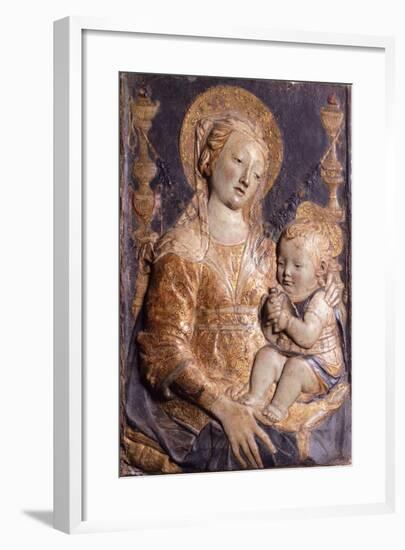 Madonna and Child-Antonio Rosselino-Framed Giclee Print