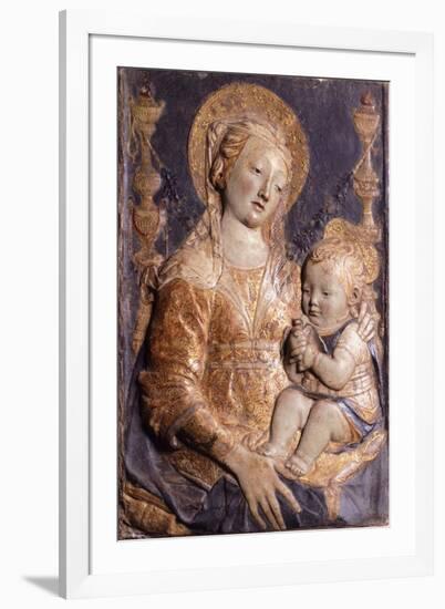 Madonna and Child-Antonio Rosselino-Framed Giclee Print