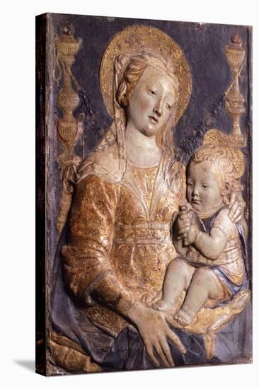 Madonna and Child-Antonio Rosselino-Stretched Canvas