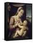 Madonna and Child-Barbara Longhi-Framed Stretched Canvas