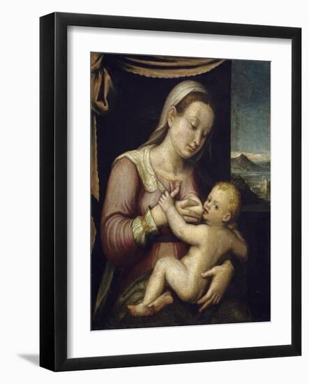 Madonna and Child-Barbara Longhi-Framed Giclee Print