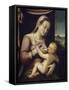 Madonna and Child-Barbara Longhi-Framed Stretched Canvas