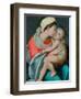 Madonna and Child-Giovanni Battista Rosso Fiorentino-Framed Giclee Print