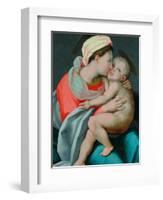 Madonna and Child-Giovanni Battista Rosso Fiorentino-Framed Giclee Print