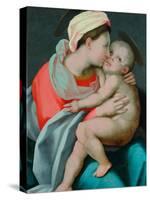 Madonna and Child-Giovanni Battista Rosso Fiorentino-Stretched Canvas