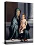 Madonna and Child-Giovanni Battista Moroni-Stretched Canvas
