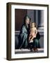 Madonna and Child-Giovanni Battista Moroni-Framed Giclee Print