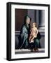 Madonna and Child-Giovanni Battista Moroni-Framed Giclee Print