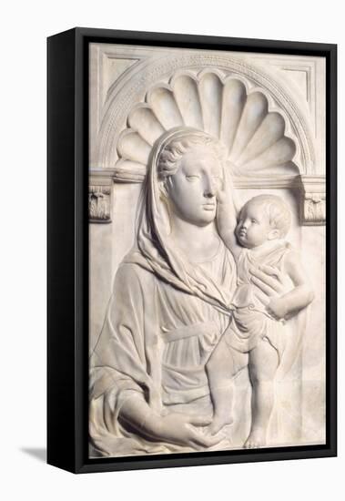 Madonna and Child-Michelozzo Di Bartolomeo-Framed Stretched Canvas