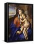 Madonna and Child-Massimo Stanzione-Framed Stretched Canvas