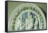 Madonna and Child-Luca Della Robbia-Framed Stretched Canvas