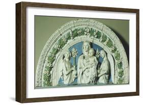 Madonna and Child-Luca Della Robbia-Framed Giclee Print